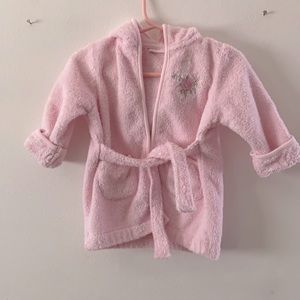 First Impressions pink robe